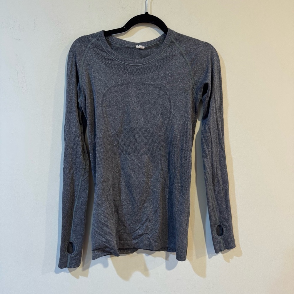 Lululemon Gray Swiftly long sleeve